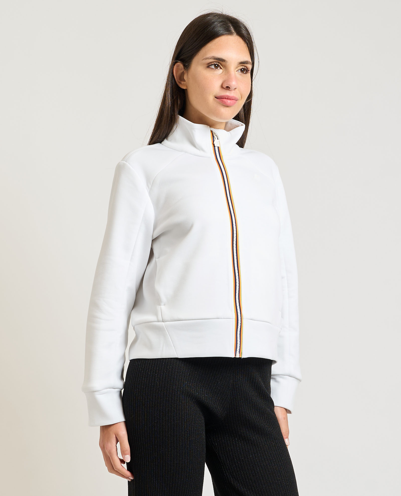 Felpa cropped donna  K-WAY Abbigliamento e accessori > Abbigliamento - dettaglio 2